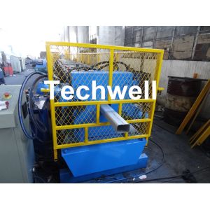 PLC Frequency Control System Rainspout Roll Forming Machine for Rainwater