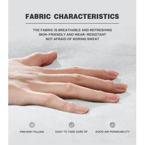 White Quick Dry Short Sleeve Plain Men's Sport T-Shirts with 7 Days Sample Order