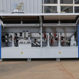 High Speed Full Automatic Edge Banding Machine Corner Rounding CNC Edge Banding