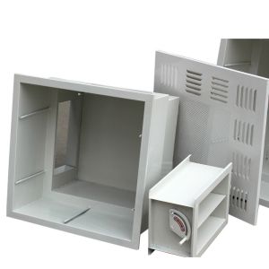 CE ISO9001 HEPA Box Filter Terminal Outlet HEPA Diffuser For Cleanroom