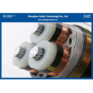 6/10KV MV Three Cores Power Cable (Armoured) , XLPE Insulated Cable IEC 60502
