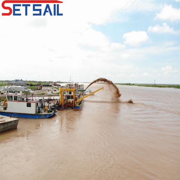 1100 Cubic Meter Hydraulic Cutter Suction Sand Dredger with Rexroth Control