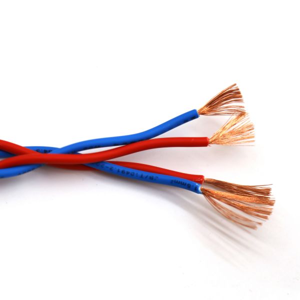 Stranded Copper 2 Core Wire Cable 0.5mm-6mm Twisted Pair RVS Electrial Wire Cable