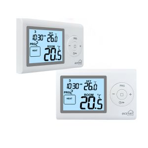 Riseem Intelligent Electric Room 7 Days Programmable Thermostat For Heating