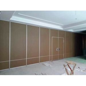 Movable Soundproof Office Partition Walls With Aluminum Sliding Tracks System