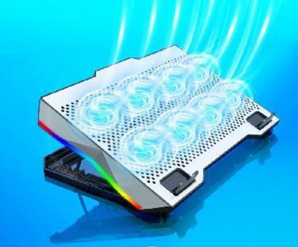 RGB Lighting 8 X 7CM Fans With 1800±10% RPM 4.4W Low Power Consumption For