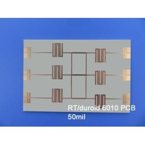 China High Frequency PCB Built On 25mil RT Duroid 6010.2LM With Immersion Gold on sale