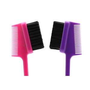 Double Sided Hair Edge Control Brushes Comb Eyebrow Brushes Wholesale Price For