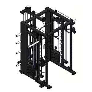 China Commercial All-In-One Smith Machine Comprehensive Multi-Functional Strength Trainer for Home Gym Rack Functional Rack Training on sale