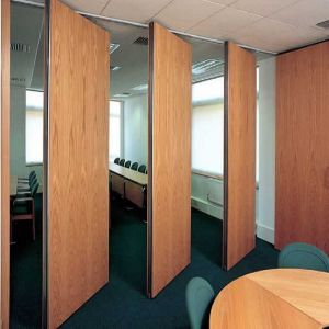 Operable Sliding Folding Interior Decorate Sound Absorption Partition Wall