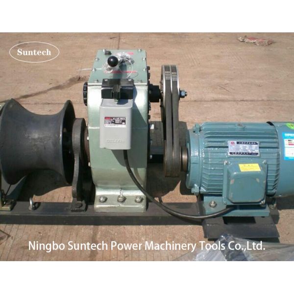 Small Light Cable Winch Puller Wire Rope Pulling Winch 2.2KW Electrical Motor