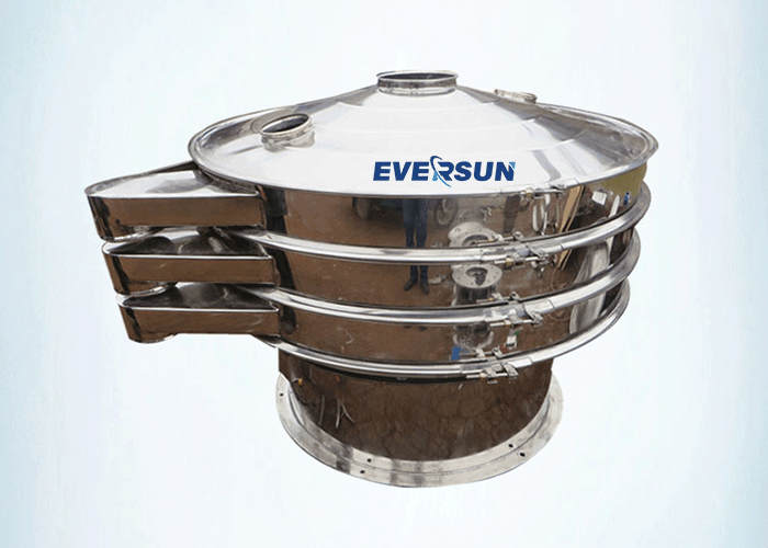 Diameter 600mm Carbon Steel Vibro Sifter Machine For Charcoal