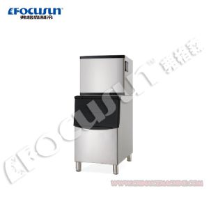 Commercial Cube Ice Maker Machine with Transparent Design and Automatic