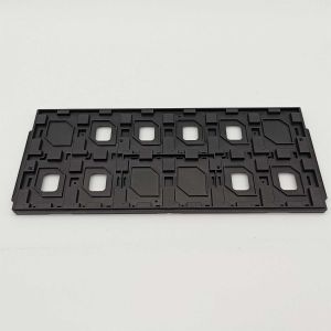 Heat Resistant MPPO Black Matrix Trays For Electronic PCBA Parts