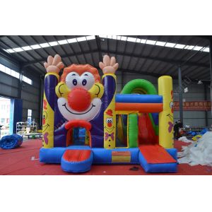 Unisex Inflatable Bounce House Combo with Colorful Design and Customized Size