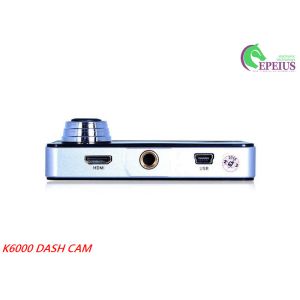 Ultra HD Video K6000 Car Camera Recorder Front And Back With Dual Lens