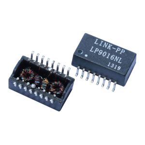 Wholesale TS8121CX HF 16Pins 10/100Base-T Single Port Transformer Module LP9016NL from china suppliers