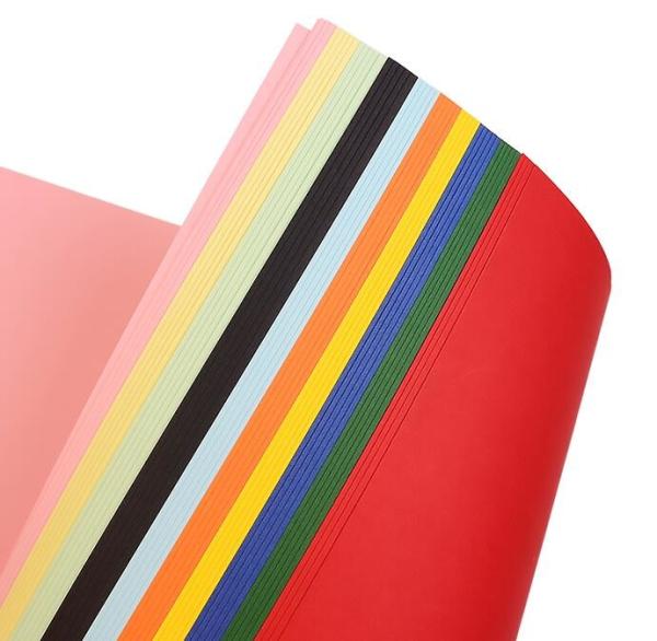 Quality A3 Rectangular Coloured Paper Sheets Smooth Finish for sale