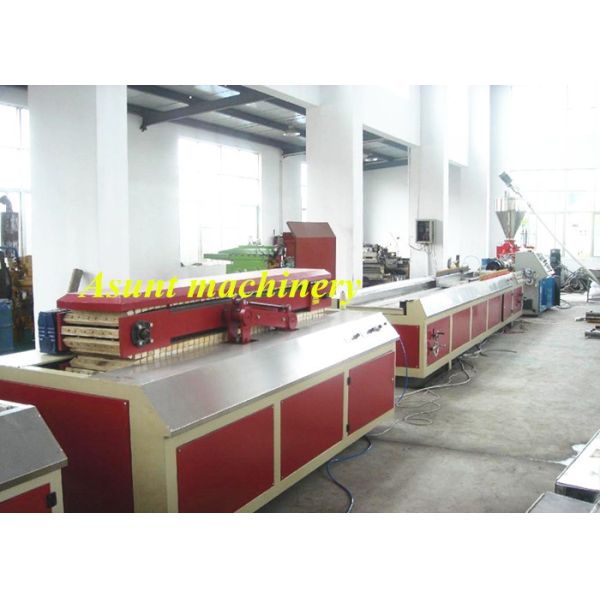 Double Screw PVC Window Plastic Profile Making Machine High Speed Extrusion Line