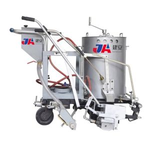 Engine Multifunction Thermoplastic Road Line Painter Marking Machine With 1