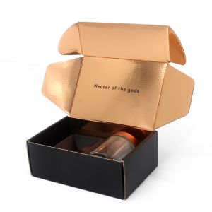 Custom Size Printing Drink Honey Bottle Jar Packaging Shipping Boxes For Honey