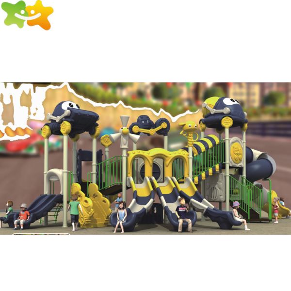 Quality Exciting And Challenging Plastic Playground Slide / Toys Kids Slides for sale