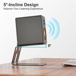 Enhance Your Audio Experience with Desktop Speaker Stands Vibration Absorption