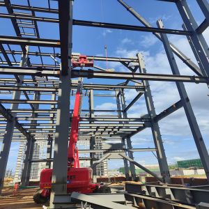 Custom Steel Frame Factory Warehouse Q355B Structure