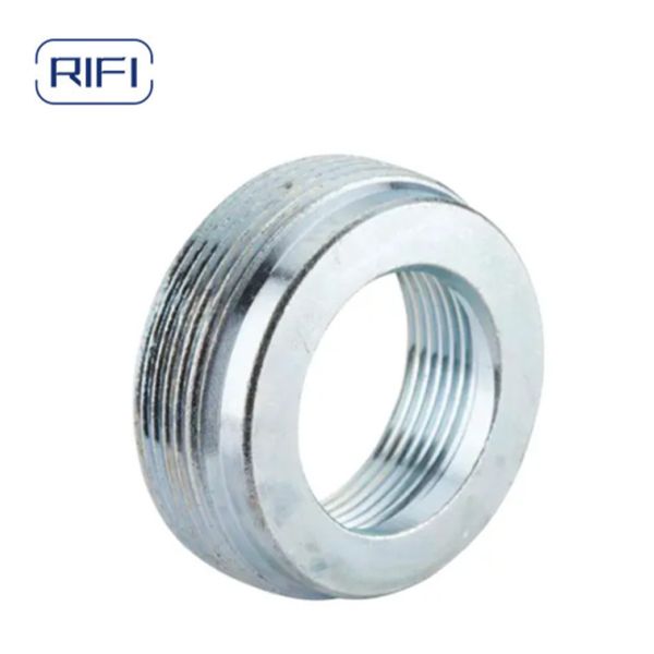 Reducing Bushing Steel Threaded Type Zinc Electroplated Steel IMC / Rigid