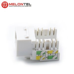 RJ45 Cat5e Keystone Jack Modular MT 5101 , Dual IDC Keystone Network Jacks
