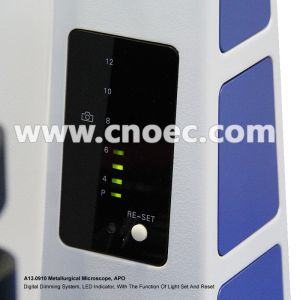 APO DIC Metallurgical Optical Microscope Halogen Lamp Illumination