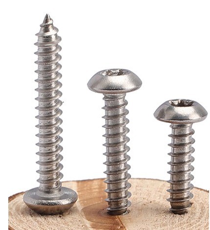Galvanized Finish Stainless Steel Self Tapping Screw M1.2 M1.4 M1.7 M2 M2.3 M2.6