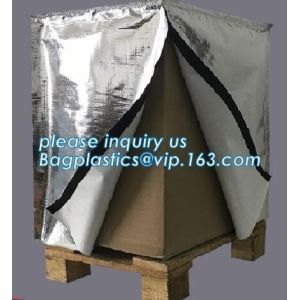 Reflective Bubble Foil Blanket for pallet cover, Thermal insulated pallet cover