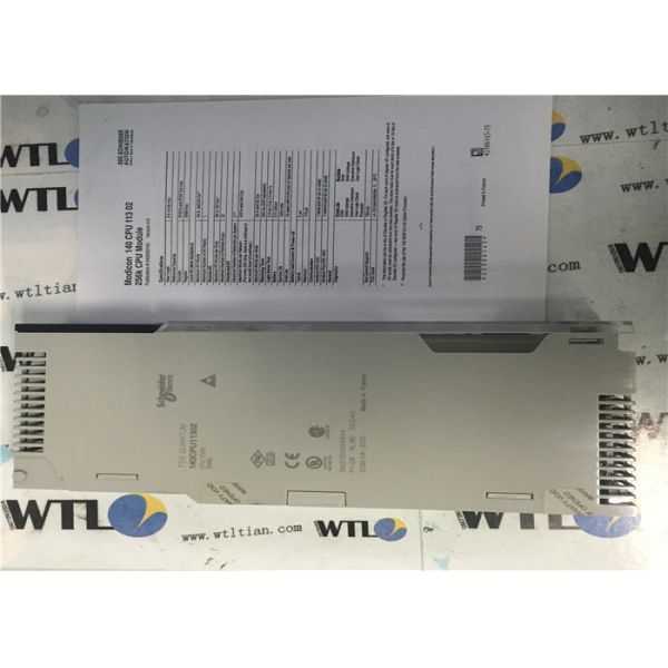 20 MHz 140CPU11302 PLC Programmable Logic Controller 780MA Current