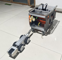 Precise Positioning Pipeline Detector Robot Sealed Waterproof