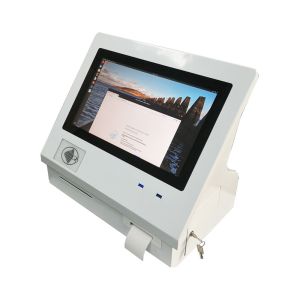 Elegant stylish And Space saving Desktop Kiosk