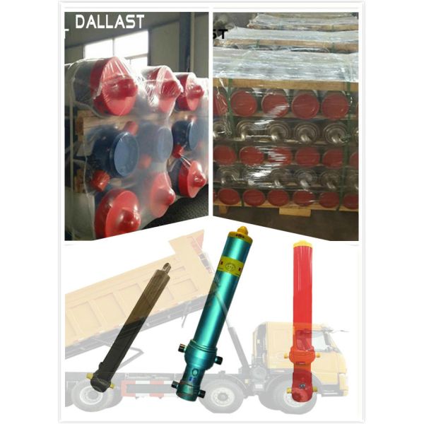 Customized Farm Hydraulic Cylinders Single Acting Long Stroke