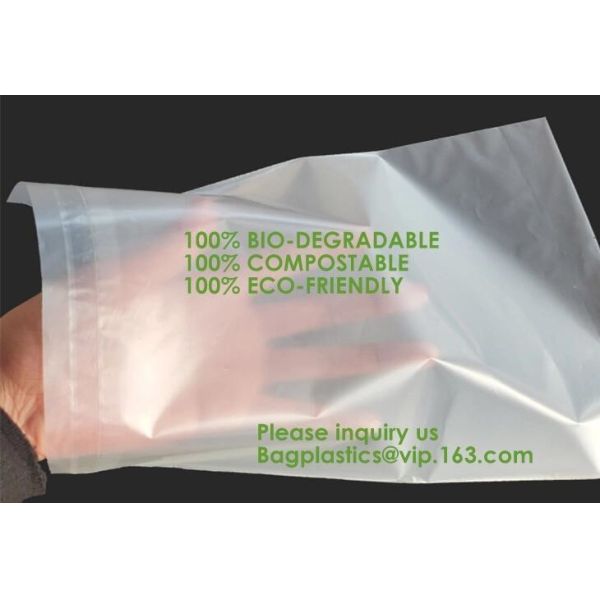 Compostable biodegradable packaging mailing bag with handle,Biodegradable
