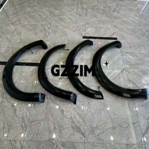 Fender Flare With Light For Ford Everest 2024 Black Fender Flares Modified Wheel