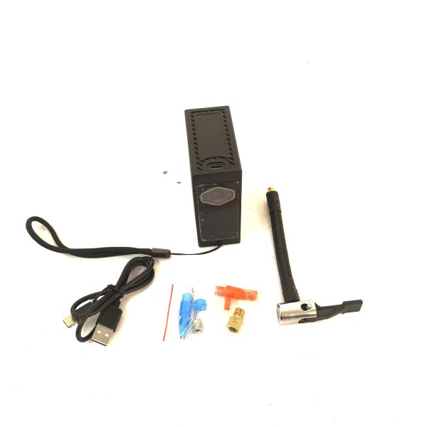 Compact Rechargeable Air Pump Mini Bicycle Tire Inflation Air Pump With Lithium Battery