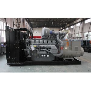 Grid Synchronization parallel 1250kva perkins diesel generator 1mw 24V DC start motor