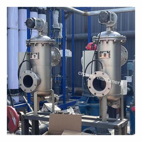 Stainless Steel 304 Automatic Self Cleaning Filter Housing For Industrial Syrup
