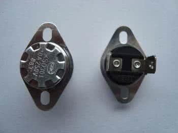 250V/16A cheap price water dispenser ksd301 bimetal thermostat UL VDE RoHS for