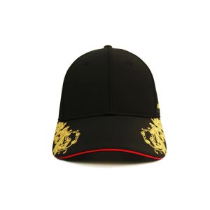 China Polyester 5 Panel Baseball Cap Adjustable Constructed Sandwich Hat on sale
