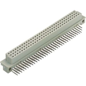 WCON 90°DIP PBT Female Din 41612 Connector 30mΩ Max Board end connector for PCB