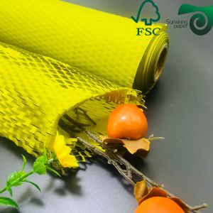 FSC 100gsm White Honeycomb Paper Eco Friendly Cushion For E Commerce Fragile