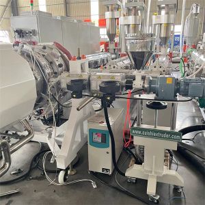 PLC Controlled Plastic Pipe Extrusion Machine 50-1000kg/h Output
