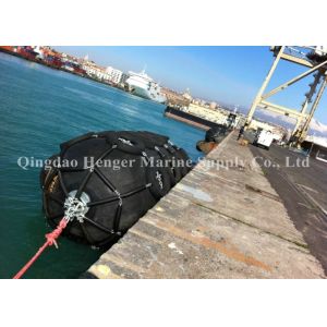 Yokohama Type Marine Rubber Fender Customized Size With Soft Reaction Force