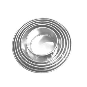 6inch-12inch round removable bottom aluminum springform cake pan with lock
