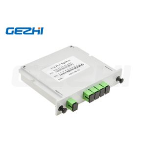 Passive Components 1x2 1x4 PLC Splitter Cassette Plug-in Module